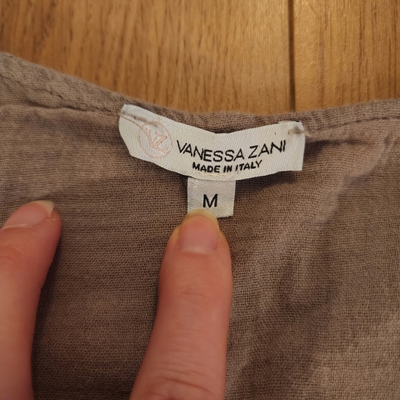 Vanessa Zani Cotton Dress-M - Picture 3 of 10